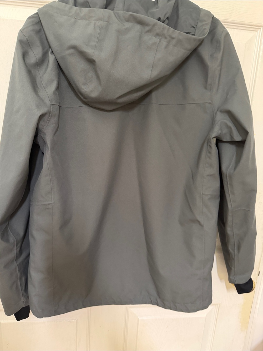 Under Armour Men's Hooded Rain Jacket in Slate Gray - Picture 6 of 7